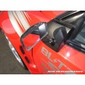 2000-2005 Toyota Celica Formula 3 Carbon Fiber Mirrors Black