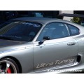 1993-1999 Toyota Supra Formula 3 Carbon Fiber Mirrors Black
