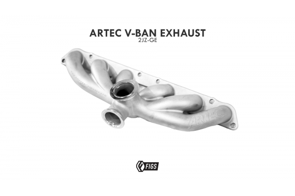 2001-2005 LEXUS IS300 ARTEC V-BAND EXHAUST MANIFOLD