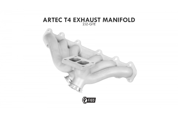 1993-1998 TOYOTA SUPRA 2JZ-GTE ARTEC T4 EXHAUST MANIFOLD