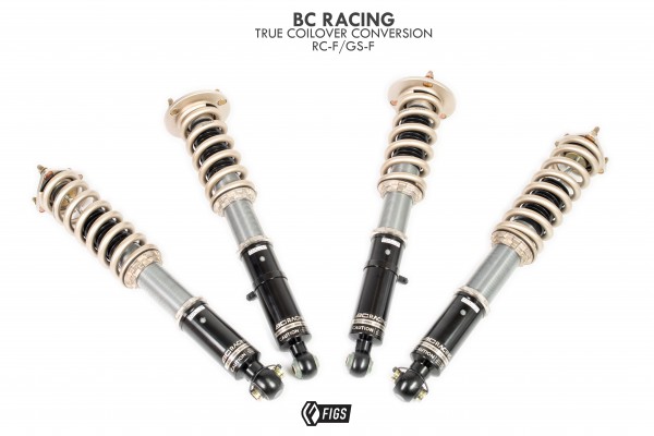 RCF GSF BC RACING DS SERIES TRUE COILOVERS