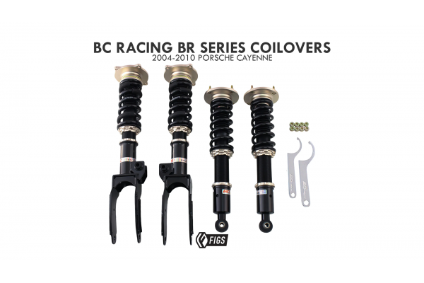 BC RACING BR SERIES COILVERS 2004-2010 PORSCHE CAYENNE W/O PASM