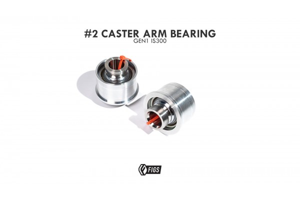 TRACK-SPEC CASTER ARM PRESS-IN SPHERICAL BEARINGS #2 IS300 SXE10 JZX110 CHASER