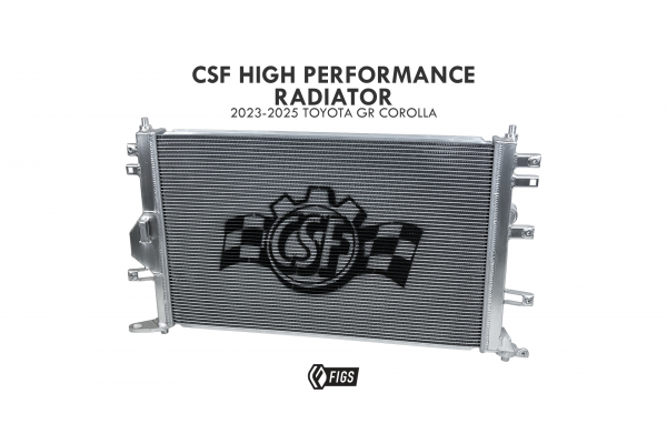2023-2025 TOYOTA GR COROLLA CSF HIGH PERFORMANCE RADIATOR 2023-2025 TOYOTA GR COROLLA CSF HIGH PERFORMANCE RADIATOR