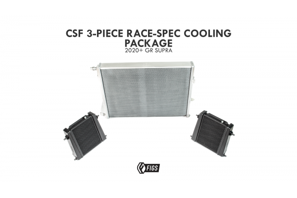 CSF 3-PIECE RACE SPEC COOLING PACKAGE GR SUPRA
