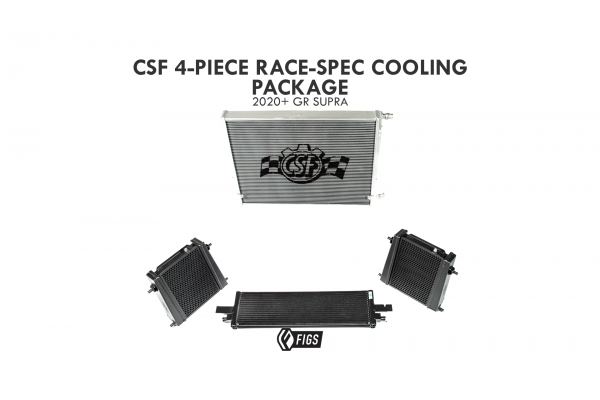 CSF 4-PIECE RACE SPEC COOLING PACKAGE GR SUPRA