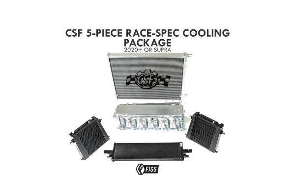 CSF 5-PIECE RACE SPEC COOLING PACKAGE GR SUPRA