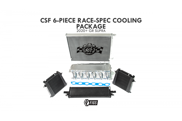 CSF 6 -PIECE RACE SPEC COOLING PACKAGE GR SUPRA