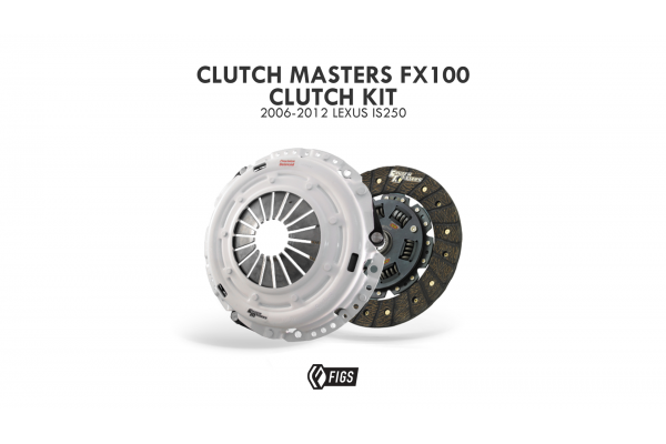 Clutch Masters 2006-2012 Lexus IS250 2.5L 6-Speed FX100 Dampened Disc Clutch Kit