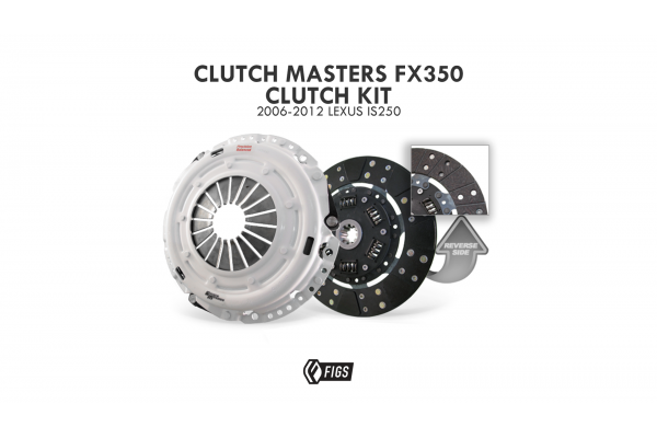 Clutch Masters 2006-2012 Lexus IS250 2.5L 6-Speed FX250 Dampened Disc Clutch Kit