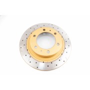 2007-2014 Toyota FJ Cruiser Front 4000 Series XS Gold Brake Rotor 2007-2014 Toyota FJ Cruiser Front 4000 Series XS Gold Brake Rotor