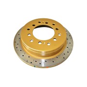 2003-2009 Toyota 4Runner Rear 4000 Series XS Gold Brake Rotor 2003-2009 Toyota 4Runner Rear 4000 Series XS Gold Brake Rotor
