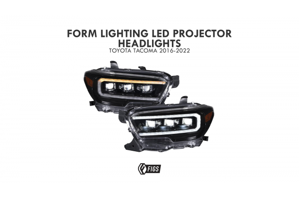 2016-2022 TOYOTA TACOMA SEQUENTIAL LED PROJECTOR HEADLIGHTS