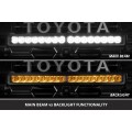 2024-2026 Toyota Tacoma TRD Grille Lightbar SS20 Pro White Driving 2024-2026 Toyota Tacoma TRD Grille Lightbar SS20 Pro White Driving