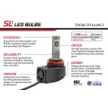 2007-2016 Lexus RX350 H11 SL1 LED Bulbs Pair Diode Dynamics 2007-2016 Lexus RX350 H11 SL1 LED Bulbs Pair Diode Dynamics