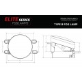 2014-2021 Toyota Tundra Elite Series Type B Fog Lamps, White Pair Diode Dynamics 2014-2021 Toyota Tundra Elite Series Type B Fog Lamps, White Pair Diode Dynamics