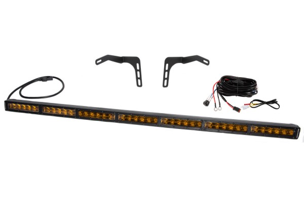 SS42 Stealth Lightbar Kit for 2014-2021 Toyota Tundra, Amber Driving SS42 Stealth Lightbar Kit for 2014-2021 Toyota Tundra, Amber Driving