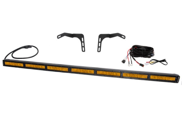 SS42 Stealth Lightbar Kit for 2014-2021 Toyota Tundra, Amber Flood SS42 Stealth Lightbar Kit for 2014-2021 Toyota Tundra, Amber Flood