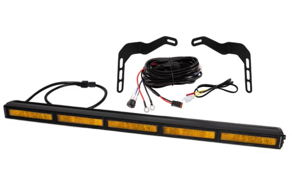 SS30 Stealth Lightbar Kit for 2014-2021 Toyota Tundra, Amber Flood SS30 Stealth Lightbar Kit for 2014-2021 Toyota Tundra, Amber Flood