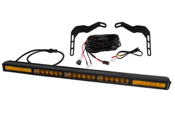 SS30 Stealth Lightbar Kit for 2014-2021 Toyota Tundra, Amber Combo SS30 Stealth Lightbar Kit for 2014-2021 Toyota Tundra, Amber Combo