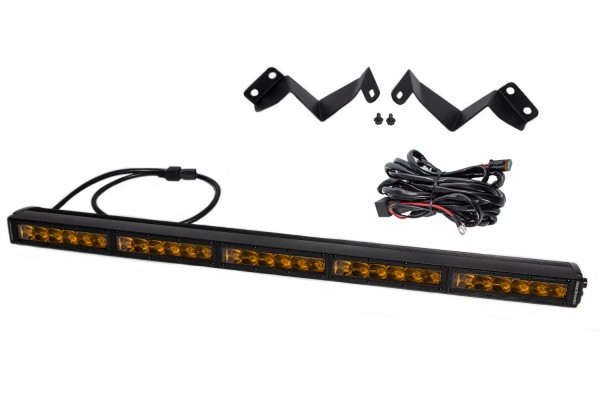 2016-2023 Toyota Tacoma SS30 Stealth Lightbar Kit, Amber Driving 2016-2023 Toyota Tacoma SS30 Stealth Lightbar Kit, Amber Driving