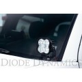 SS3 LED Ditch Light Kit for 2016-2021 Toyota Tacoma, Sport White Combo Diode Dynamics