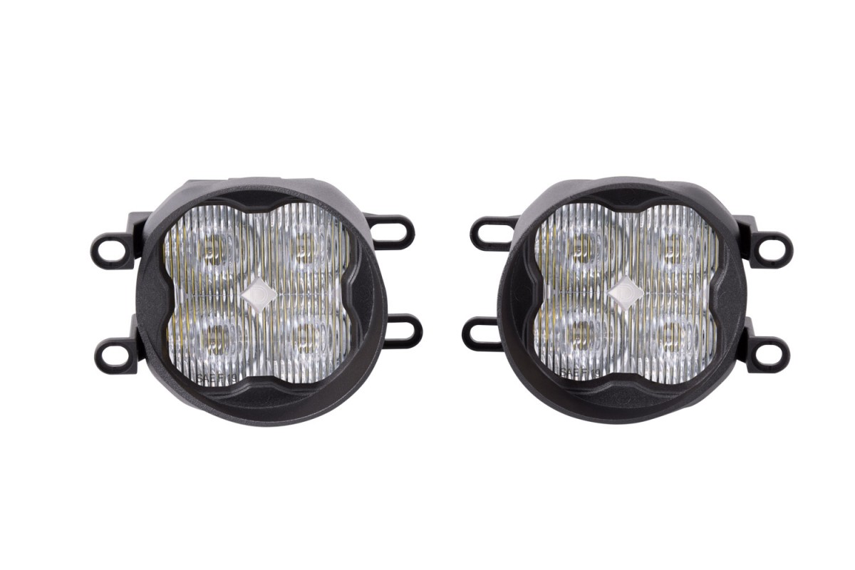 2012-2023 Toyota Tacoma SS3 LED Pod Max Type B Kit White SAE Fog Diode  Dynamics