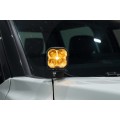 Stage Series Ditch Light Kit for 2022 Toyota Tundra SS3 Pro Diode Dymanics Yellow Combo Diode Dymanics
