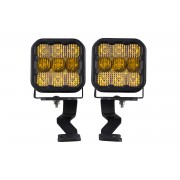 Stage Series Ditch Light Kit for 2022 Toyota Tundra SS5 Sport Diode Dymanics Yellow Combo Diode Dymanics