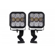Stage Series Ditch Light Kit for 2022 Toyota Tundra SS5 Pro Diode Dymanics White Combo Diode Dymanics