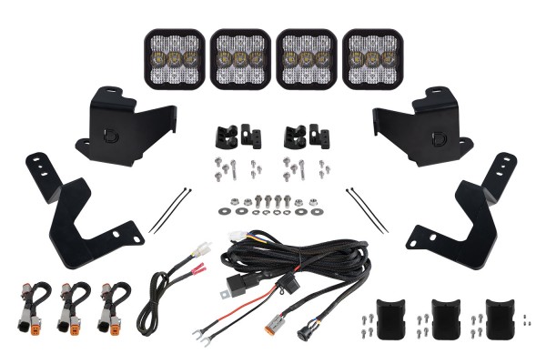 SS5 Grille CrossLink Lightbar Kit for 2022 Toyota Tundra Pro White Combo Diode Dymanics SS5 Grille CrossLink Lightbar Kit for 2022 Toyota Tundra Pro White Combo Diode Dymanics