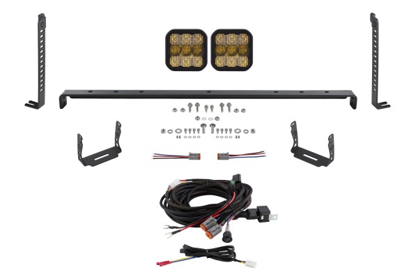SS5 Stealth Grille LED 2-Pod Kit for 2014-2023 Toyota 4Runner, Sport Yellow Combo Diode Dynamics SS5 Stealth Grille LED 2-Pod Kit for 2014-2023 Toyota 4Runner, Sport Yellow Combo Diode Dynamics