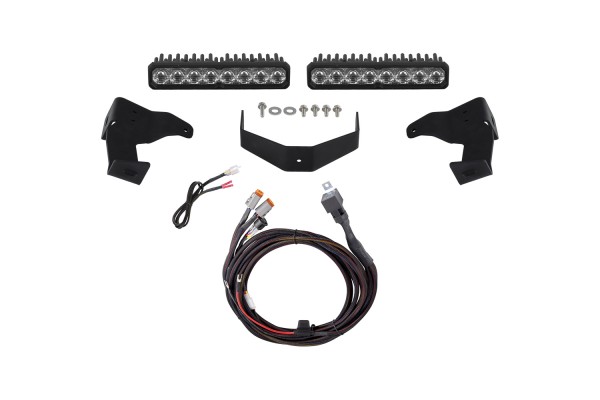 2024-2026 Toyota Tacoma Stealth Lightbar SS10 Pro White Driving 2024-2026 Toyota Tacoma Stealth Lightbar SS10 Pro White Driving