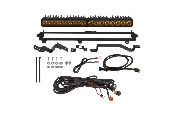 2022-2026 Toyota Tundra Pro Grille SS20 Pro LED Kit Yellow Combo 2022-2026 Toyota Tundra Pro Grille SS20 Pro LED Kit Yellow Combo