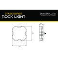 2024 Toyota Tacoma Diode Dynamics - RGBW Rock Light Installer Kit w/Controller (8-pack)