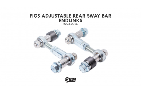 2023-2025 TOYOTA GR COROLLA FIGS ADJUSTABLE REAR SWAY BAR ENDLINKS 2023-2025 TOYOTA GR COROLLA FIGS ADJUSTABLE REAR SWAY BAR ENDLINKS