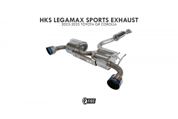 2023-2025 TOYOTA GR COROLLA HKS LEGAMAX SPORTS EXHAUST