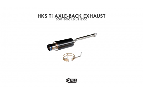 2001-2005 LEXUS IS300 HKS CARBON Ti MUFFLER