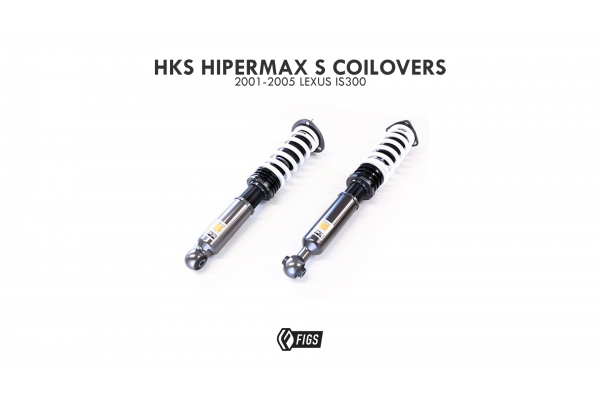 HKS HIPERMAX S COILOVERS LEXUS IS300 2001-2005