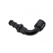 HPS Performance -10 90 Degree Push-On Aluminum Hose End