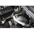 HPS Black Intercooler Hot Charge Pipe Turbo Boost 16-17 Lexus IS200t 2.0L Turbo