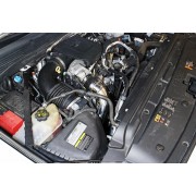 HPS Black 3.5" Cold Side Intercooler Charge Pipe for 11-16 GMC Sierra 2500HD 6.6L Duramax Diesel LML