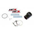 HPS Black Intercooler Cold Charge Pipe Turbo Boost 12-16 BMW ActiveHybrid 5 3.0L Turbo N55