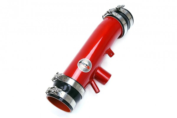 HPS RED SHORTRAM POST MAF AIR INTAKE PIPE FOR 14-16 LEXUS IS350 3.5L V6 F-SPORT