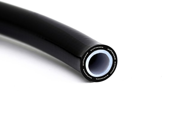 HPS Performance PTFE Stainless Steel Reinforced Braided Hose, Black Size -3 HPS Performance PTFE Stainless Steel Reinforced Braided Hose, Black Size -3
