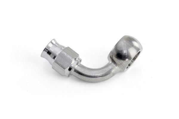 HPS Performance 90 Degree 10mm Banjo -3 Stainless Hose End HPS Performance 90 Degree 10mm Banjo -3 Stainless Hose End