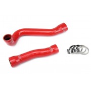 HPS RED REINFORCED SILICONE RADIATOR HOSE KIT COOLANT FOR BMW 99-06 E46 323 325 328 330 M3