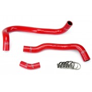 HPS RED REINFORCED SILICONE RADIATOR HOSE KIT COOLANT FOR HONDA 06-11 CIVIC SI