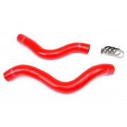 HPS RED REINFORCED SILICONE RADIATOR HOSE KIT COOLANT FOR MITSUBISHI 90-94 ECLIPSE 2.0L