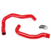HPS RED REINFORCED SILICONE RADIATOR HOSE KIT COOLANT FOR NISSAN 89-98 240SX W/ KA